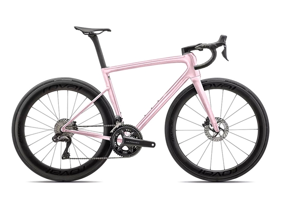 Rwraps Satin Metallic Sakura Pink Do-It-Yourself Bicycle Wraps