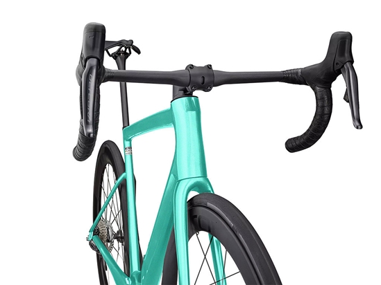 Rwraps Satin Metallic Turquoise DIY Bicycle Wraps