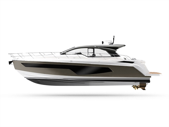 3M 1080 Gloss Charcoal Metallic Customized Yacht Boat Wrap