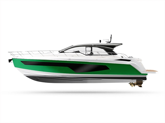 3M 1080 Gloss Kelly Green Customized Yacht Boat Wrap