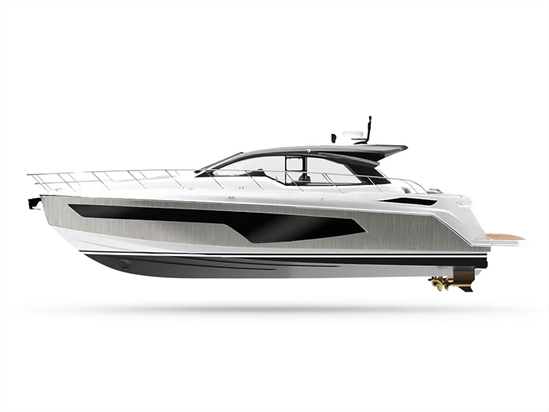 3M 2080 Brushed Aluminum Customized Yacht Boat Wrap