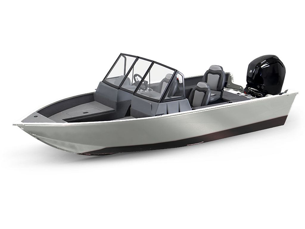 3M 2080 Gloss White Modified-V Hull DIY Fishing Boat Wrap