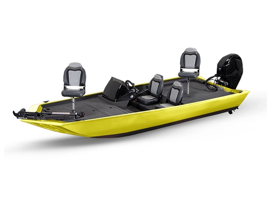 3M 2080 Gloss Lucid Yellow Fish & Ski Boat Do-It-Yourself Wraps