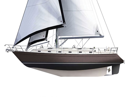3M 2080 Gloss Ember Black Customized Cruiser Boat Wraps