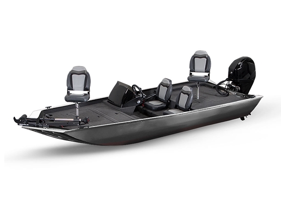 3M 2080 Matte Black Metallic Fish & Ski Boat Do-It-Yourself Wraps