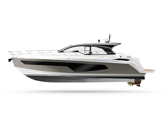 3M 2080 Matte Gray Aluminum Customized Yacht Boat Wrap