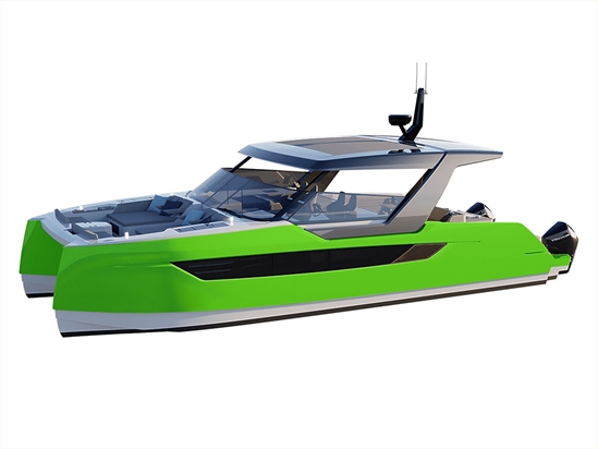 3M 2080 Satin Apple Green Catamaran Dual-Hull Vinyl Film Wraps
