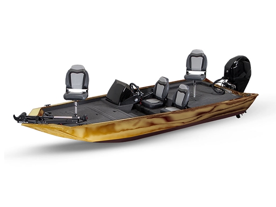 Avery Dennison SF 100 Gold Chrome Fish & Ski Boat Do-It-Yourself Wraps