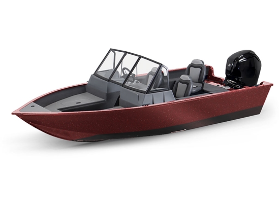 Avery Dennison SW900 Diamond Red Modified-V Hull DIY Fishing Boat Wrap