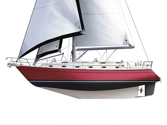 Avery Dennison SW900 Gloss Burgundy Customized Cruiser Boat Wraps