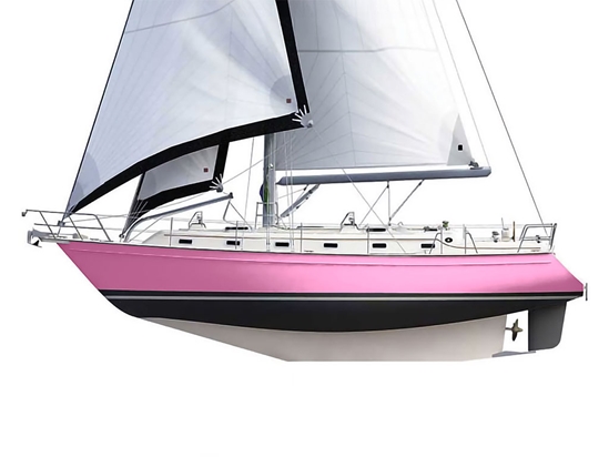 Avery Dennison SW900 Satin Bubblegum Pink Customized Cruiser Boat Wraps