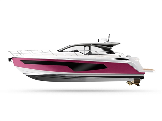 Avery Dennison SW900 Matte Metallic Pink Customized Yacht Boat Wrap