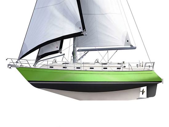 Avery Dennison SW900 Gloss Light Green Pearl Customized Cruiser Boat Wraps