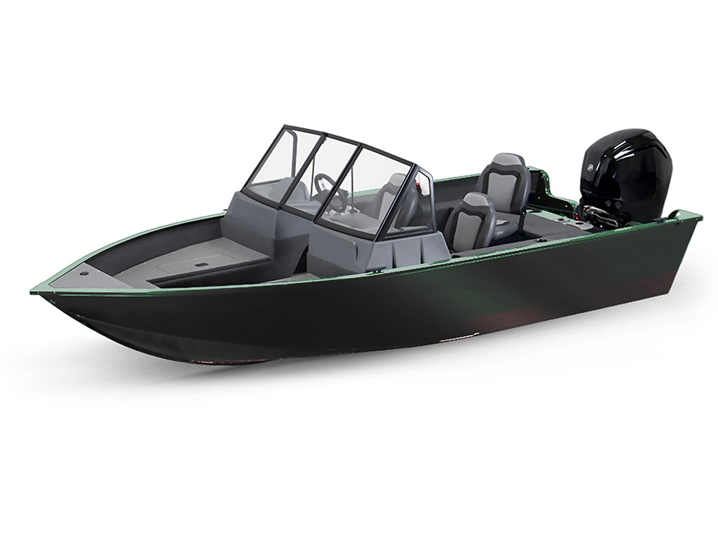 Avery Dennison SW900 Gloss Dark Green Modified-V Hull DIY Fishing Boat Wrap