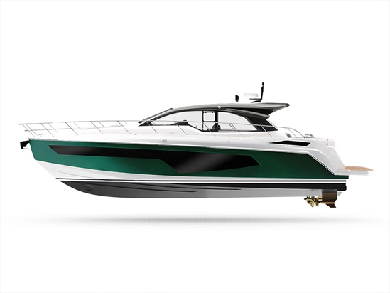 Avery Dennison SW900 Gloss Dark Green Pearl Customized Yacht Boat Wrap
