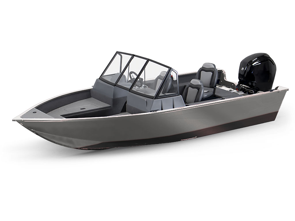 Avery Dennison SW900 Gloss Gray Modified-V Hull DIY Fishing Boat Wrap