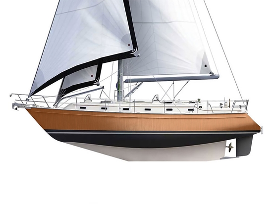Avery Dennison SW900 Brushed Bronze Customized Cruiser Boat Wraps