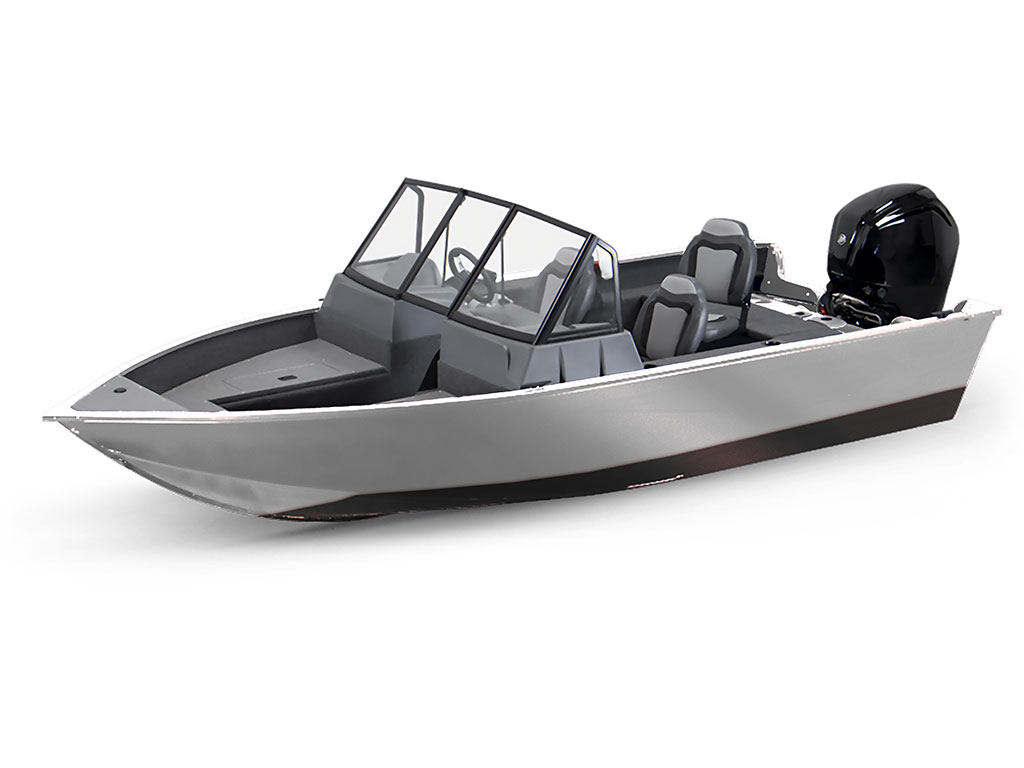 ORACAL 970RA Gloss White Modified-V Hull DIY Fishing Boat Wrap