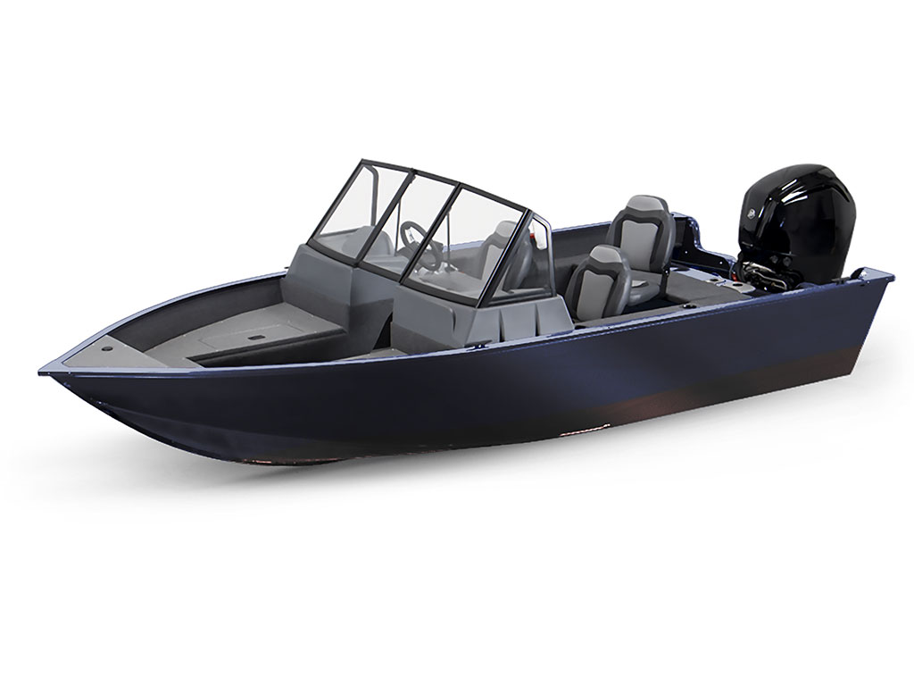 ORACAL 970RA Metallic Deep Blue Modified-V Hull DIY Fishing Boat Wrap