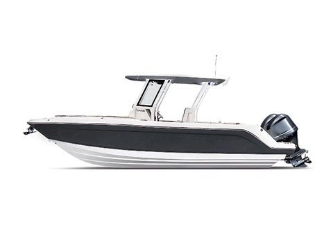 ORACAL® 975 Carbon Fiber Black Motorboat Wraps