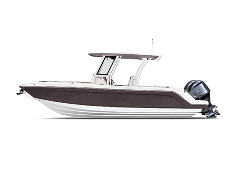 ORACAL® 975 Carbon Fiber Brown Motorboat Wraps