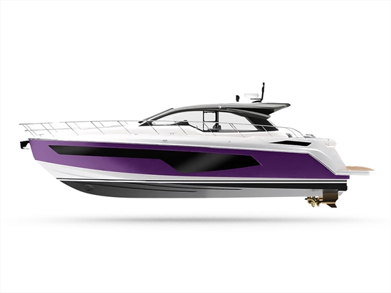 Rwraps 3D Carbon Fiber Purple Customized Yacht Boat Wrap