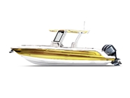 Rwraps Chrome Gold Motorboat Wraps