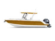 Rwraps Gloss Metallic Gold Motorboat Wraps