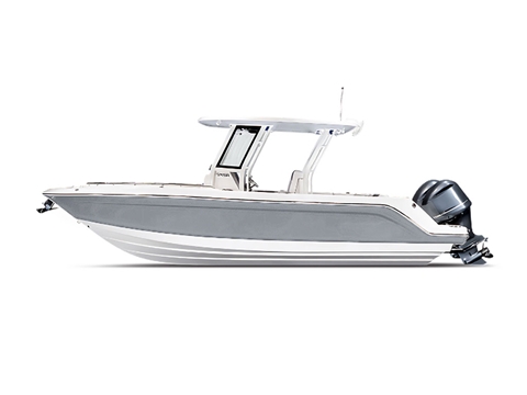 Rwraps™ Gloss Metallic White Motorboat Wraps