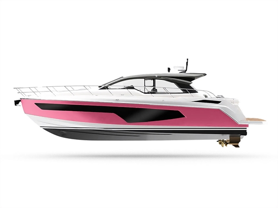 Rwraps Gloss Pink Customized Yacht Boat Wrap