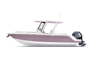 Rwraps Satin Metallic Sakura Pink Motorboat Wraps