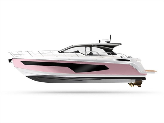 Rwraps Satin Metallic Sakura Pink Customized Yacht Boat Wrap