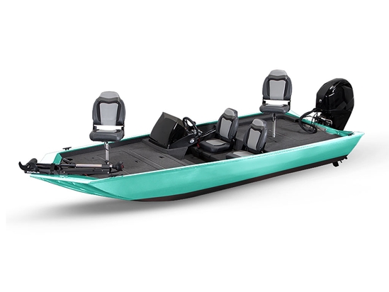 Rwraps Satin Metallic Turquoise Fish & Ski Boat Do-It-Yourself Wraps