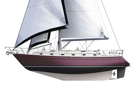 Rwraps Velvet Purple Customized Cruiser Boat Wraps