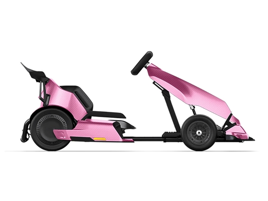 Rwraps 4D Carbon Fiber Pink Do-It-Yourself Go Kart Wraps