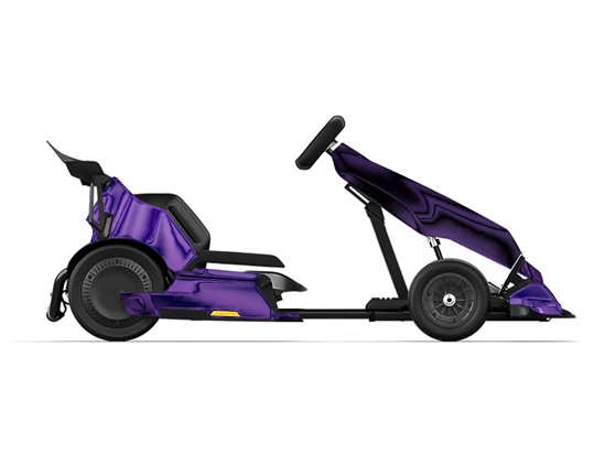 Rwraps Chrome Purple Do-It-Yourself Go Kart Wraps