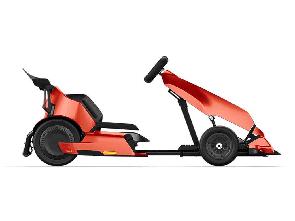 Rwraps Gloss Metallic Orange Do-It-Yourself Go Kart Wraps