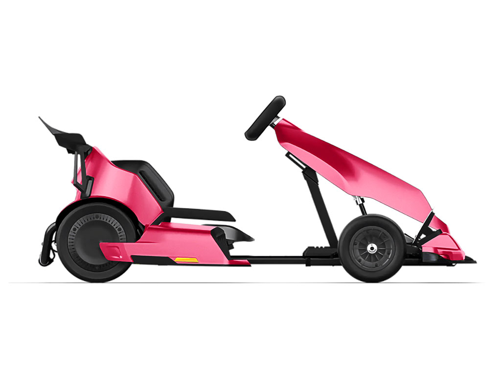 Rwraps Satin Metallic Pink Do-It-Yourself Go Kart Wraps