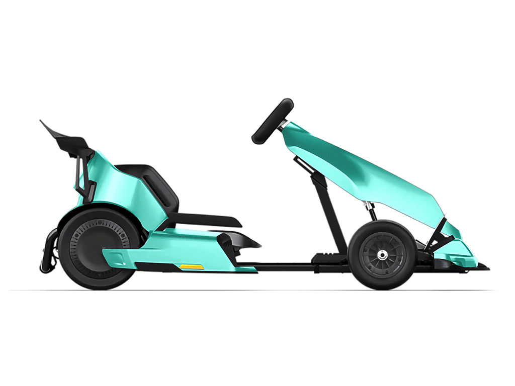 Rwraps Satin Metallic Turquoise Do-It-Yourself Go Kart Wraps