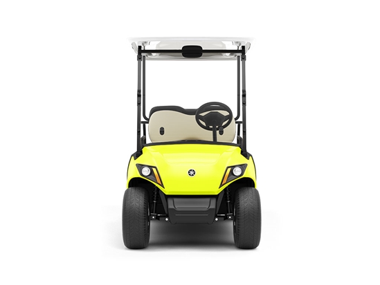 3M 1080 Satin Neon Fluorescent Yellow DIY Golf Cart Wraps