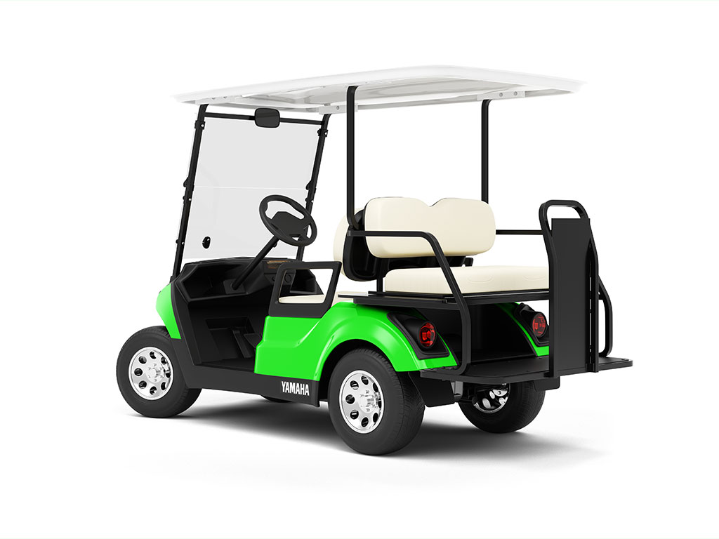 3M 1080 Satin Neon Fluorescent Green Golf Cart Vinyl Wraps