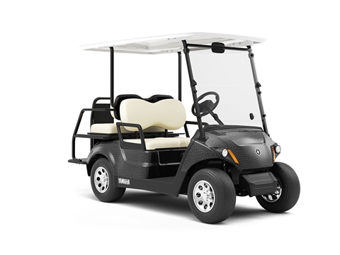 ORACAL® 975 Crocodile Black Golf Cart Wraps