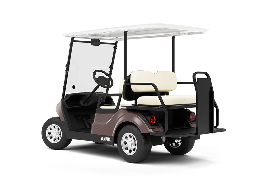ORACAL 975 Carbon Fiber Brown Golf Cart Vinyl Wraps