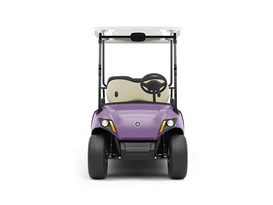 Rwraps 3D Carbon Fiber Purple DIY Golf Cart Wraps