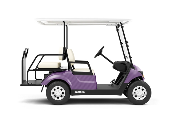 Rwraps 3D Carbon Fiber Purple Do-It-Yourself Golf Cart Wraps