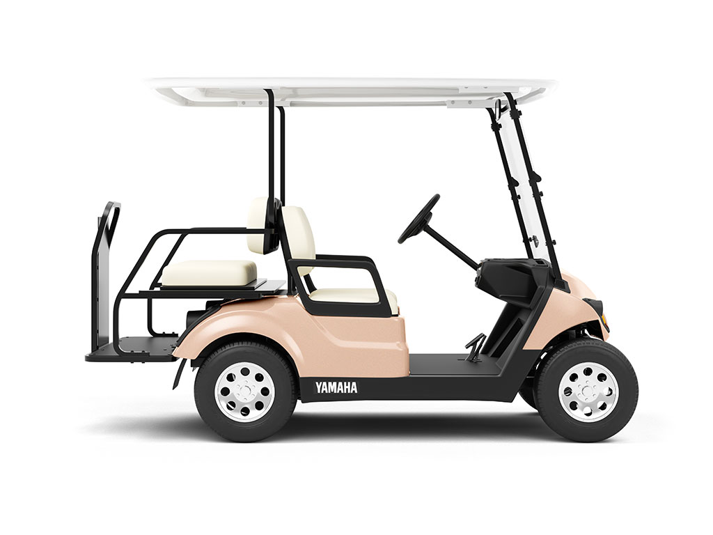 Rwraps Gloss Metallic Champagne Gold Do-It-Yourself Golf Cart Wraps