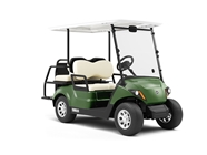 Rwraps™ Gloss Metallic Green Mamba Vinyl Golf Cart Wrap