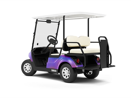 Rwraps Holographic Chrome Purple Neochrome Golf Cart Vinyl Wraps
