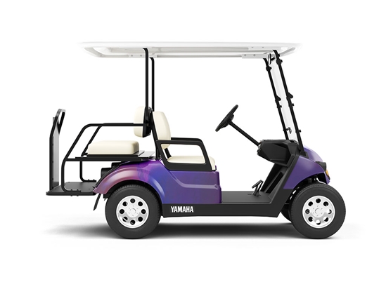 Rwraps Holographic Chrome Purple Neochrome Do-It-Yourself Golf Cart Wraps