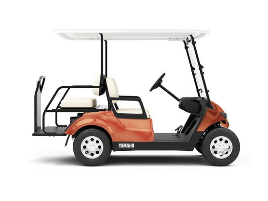 Rwraps Matte Chrome Bronze Do-It-Yourself Golf Cart Wraps